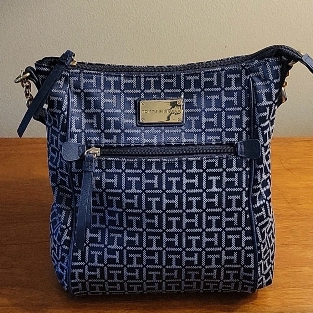 Blue, Tommy Hilfiger shoulder bag